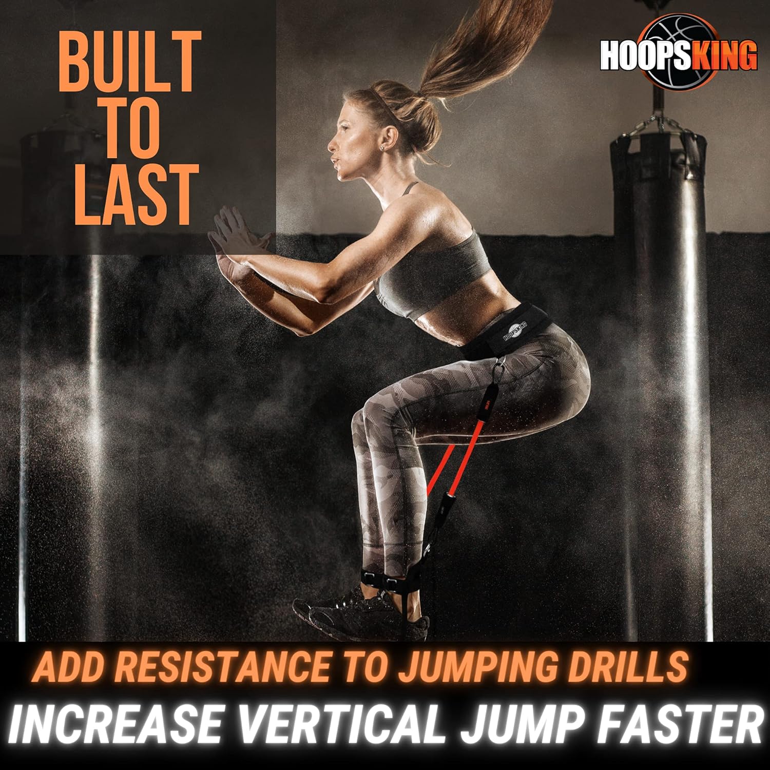 Vertical Jump Resistance Bands Pack of 2 U735
