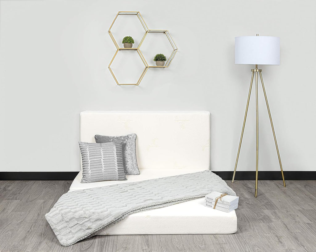 Twin Tri Folding Mattress with Washable Cover D11019