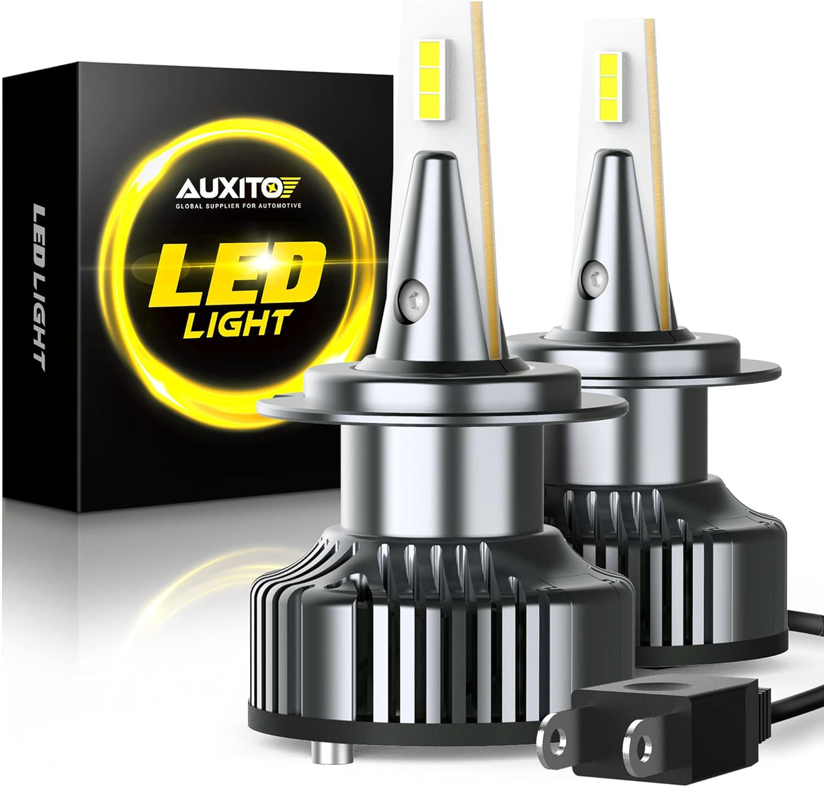 H7 LED Headlight Bulbs 2 Pack F1048