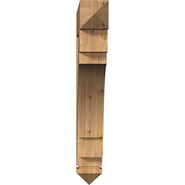 5 1/2x22W x 38x22D x 38x22H Western Red Cedar Bracket I843771
