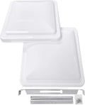White 1 Pack RV Roof Vent Cover S9613