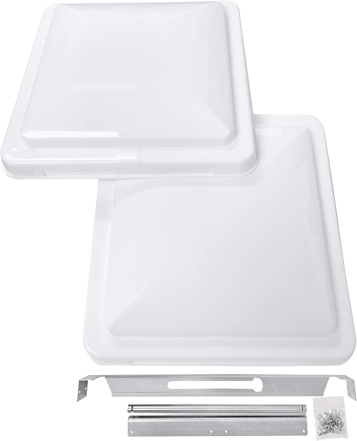 White 1 Pack RV Roof Vent Cover S9613