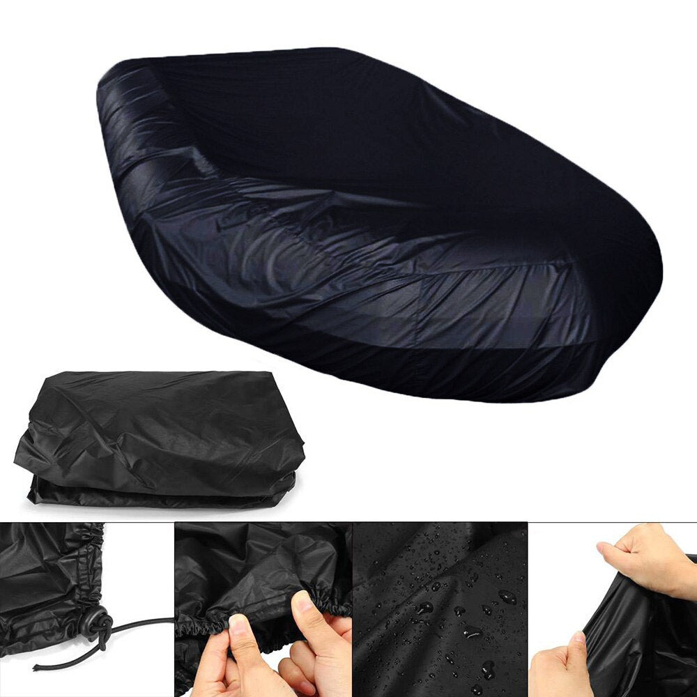 210D V Shape Marine Boat Cover Waterproof Anti-UV Inflatable Boat Dinghy Cover O318752