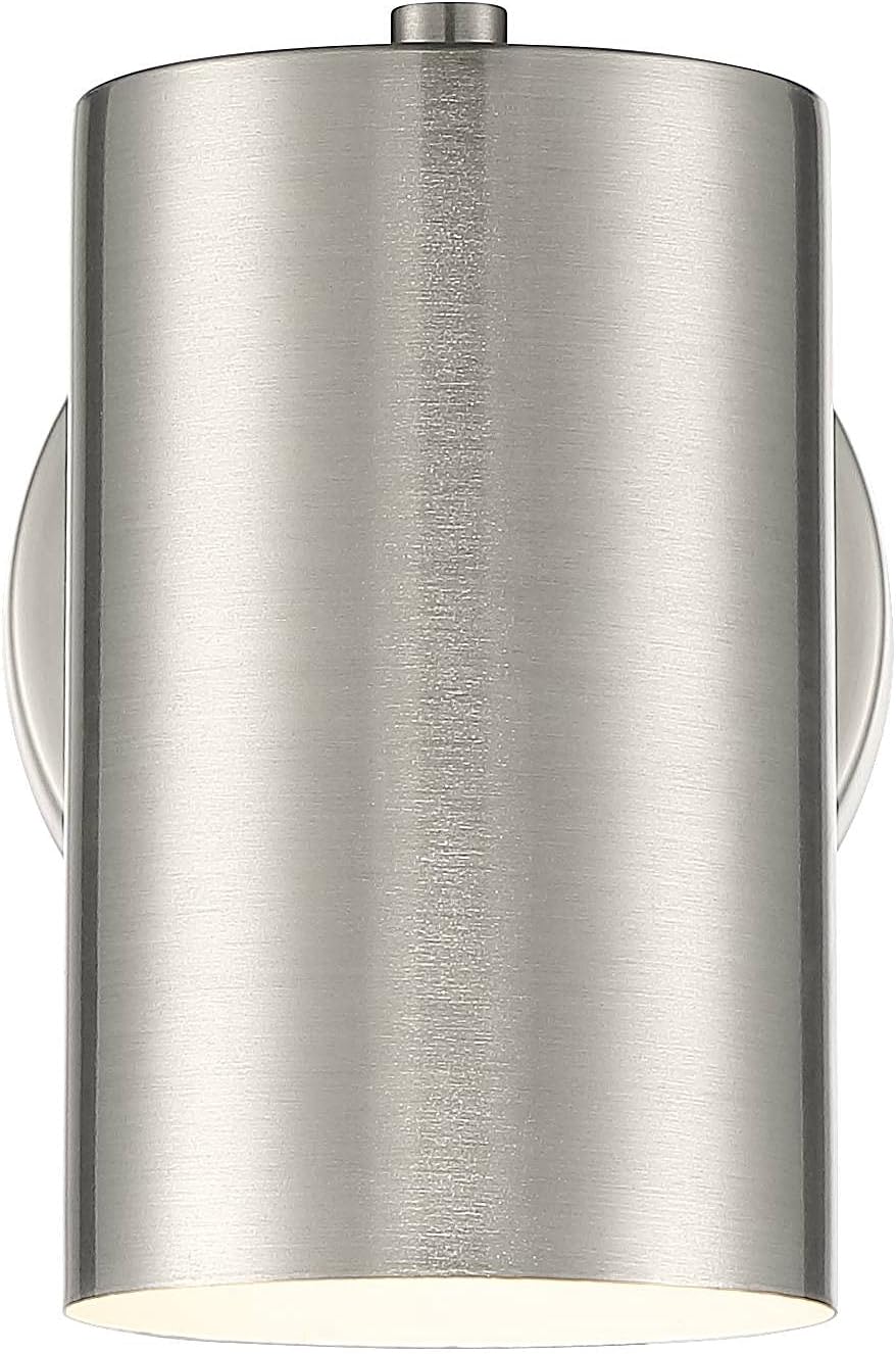 Brushed Nickel Metal Wall Mounted Lamp Light Fixture K4415