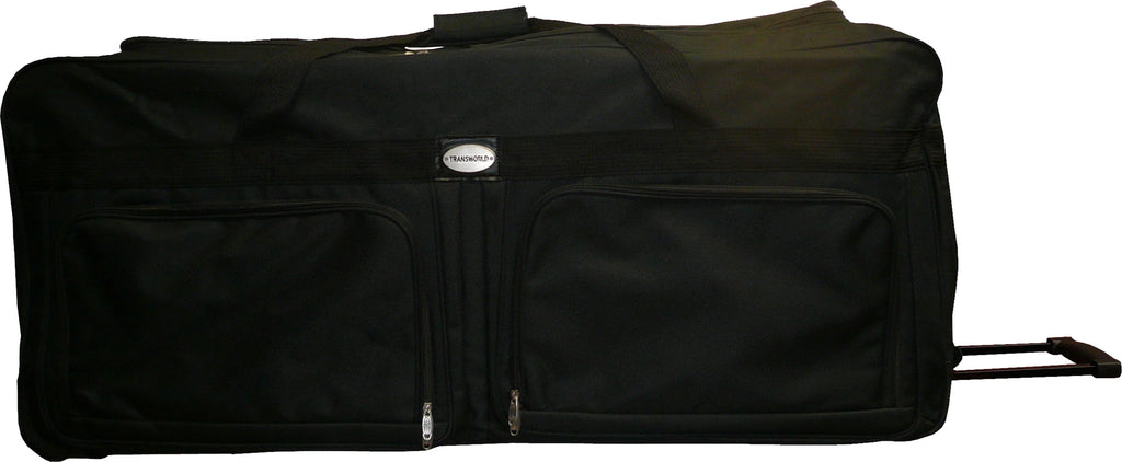 42" Polyester Rolling Duffle Bag Travel Luggage J40677