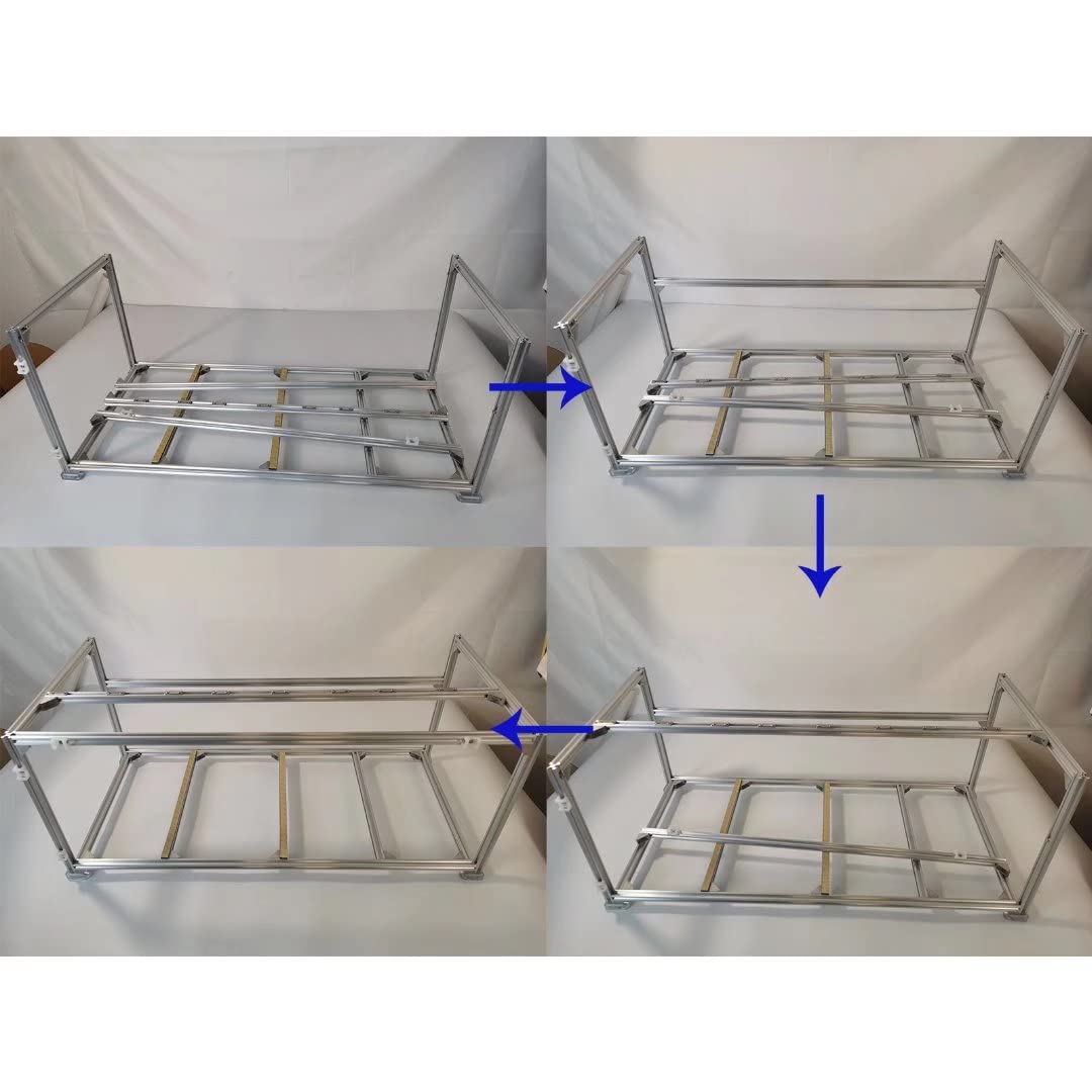 8 PCIe Mining Rig Frame Open Case K2126