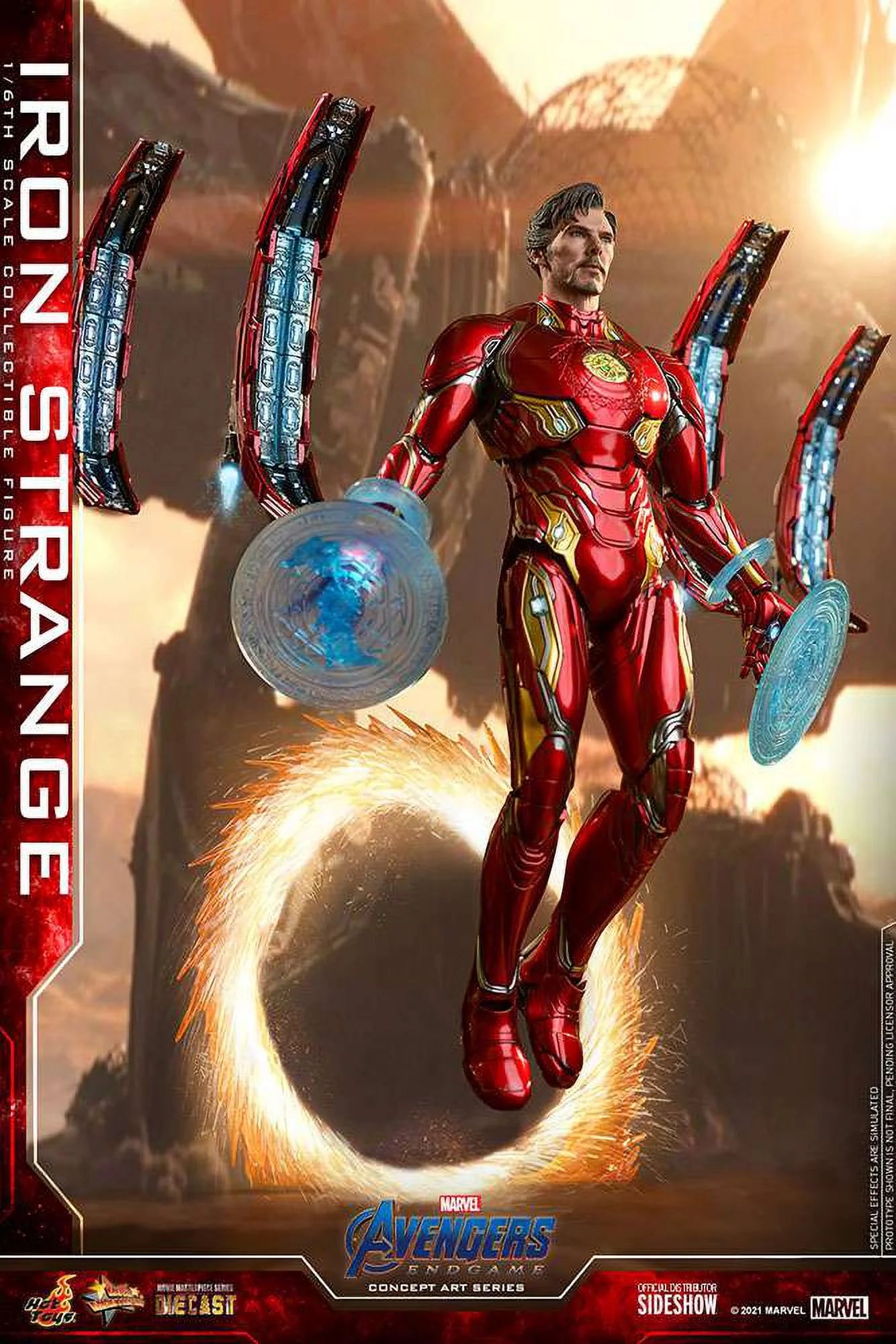 Diecast Iron Strange Collectible Figure Q284453