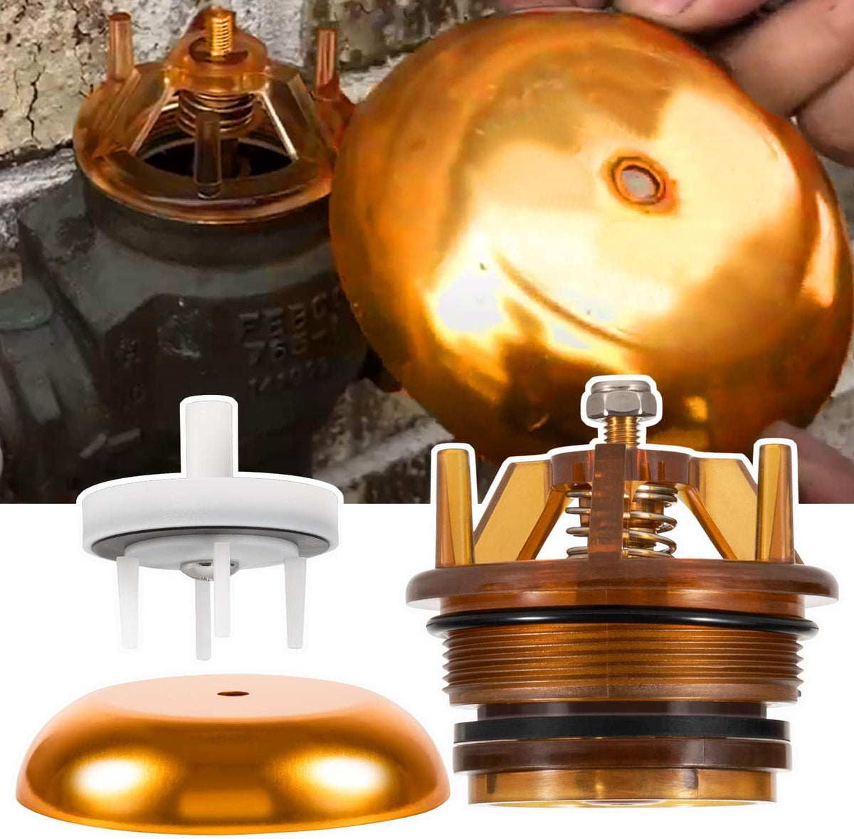 1 & 1-1/4 Backflow Preventer Repair Kit and Check Valve Assembly Repair Kit Q10060