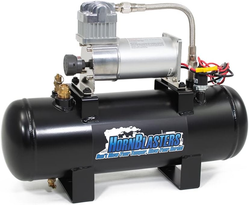 2 Gallon Train Horn Kit with 4 Trumpets S511798