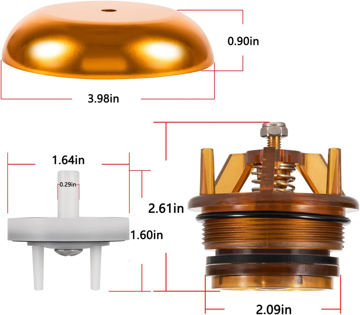 1 & 1-1/4 Backflow Preventer Repair Kit and Check Valve Assembly Repair Kit Q10060