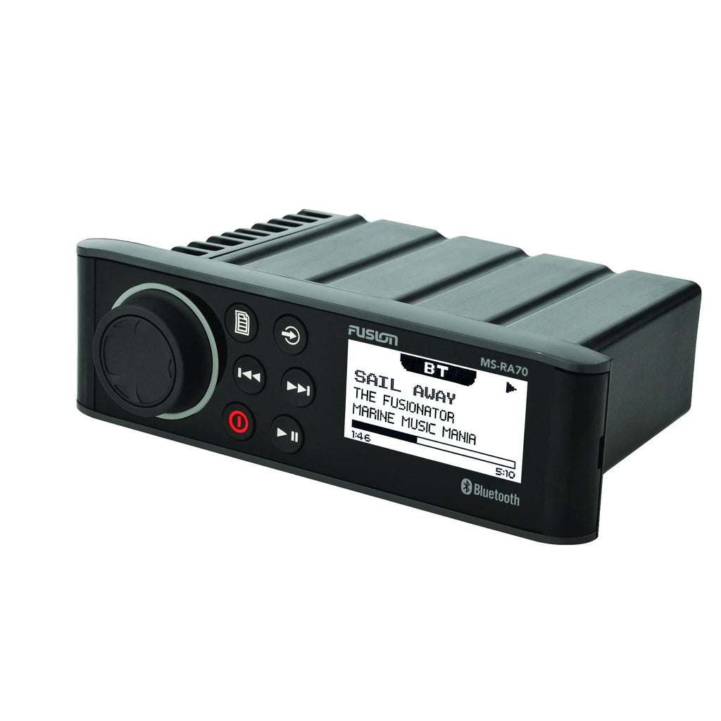 Marine AM/FM/BT Stereo with 1 Pair 6.5" RGB Marine Coaxial Speakers M9244