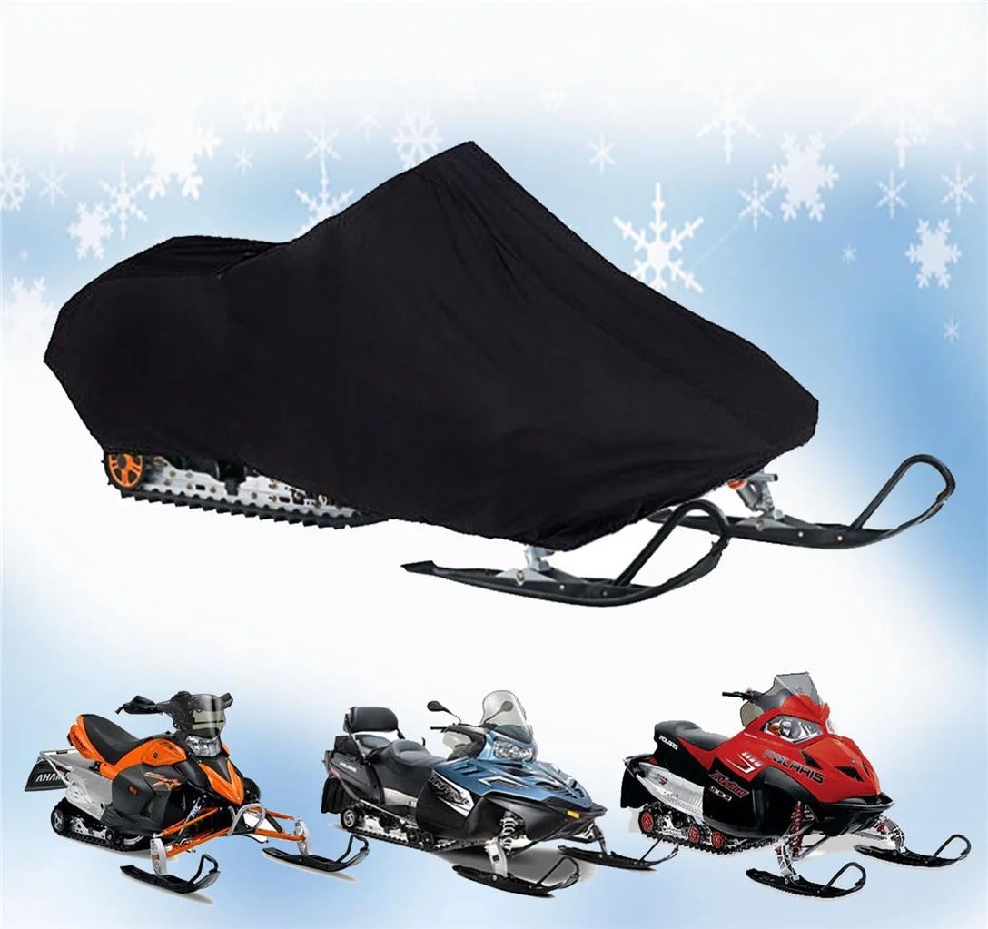 200 Denier All Black Snowmobile Cover H88305