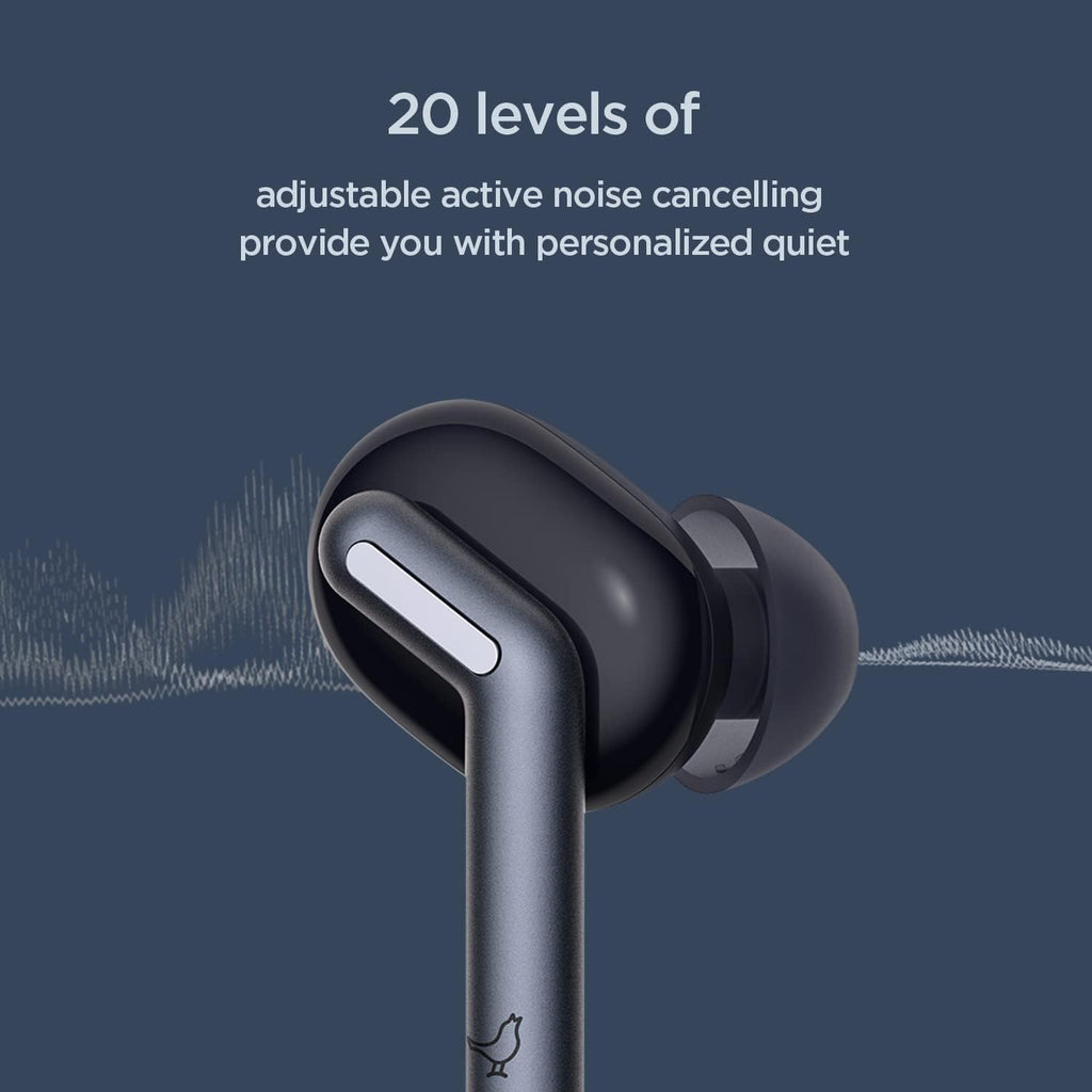 Wireless Neckband Sport Headphones with Active Noise Cancelling, Bluetooth 5.2, IP54 Sweat Resistant J72189