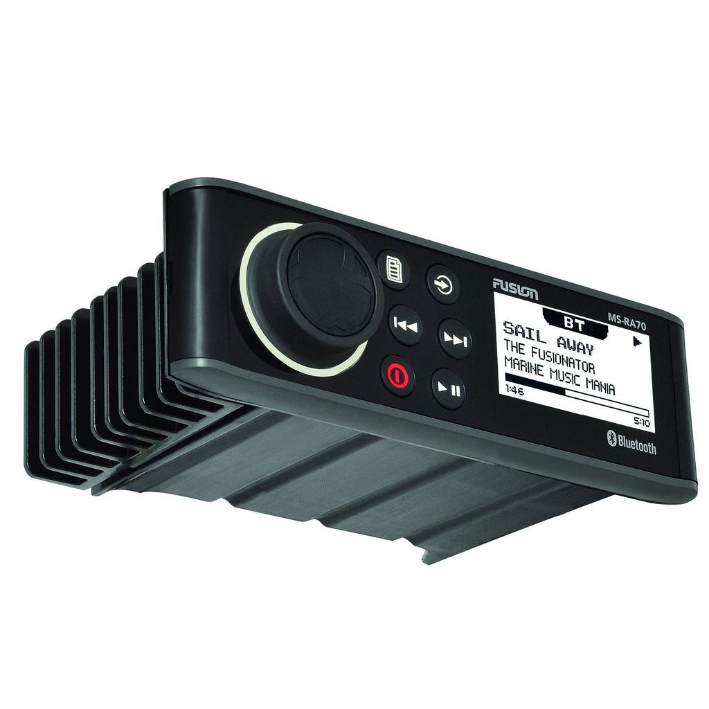 Marine AM/FM/BT Stereo with 1 Pair 6.5" RGB Marine Coaxial Speakers M9244