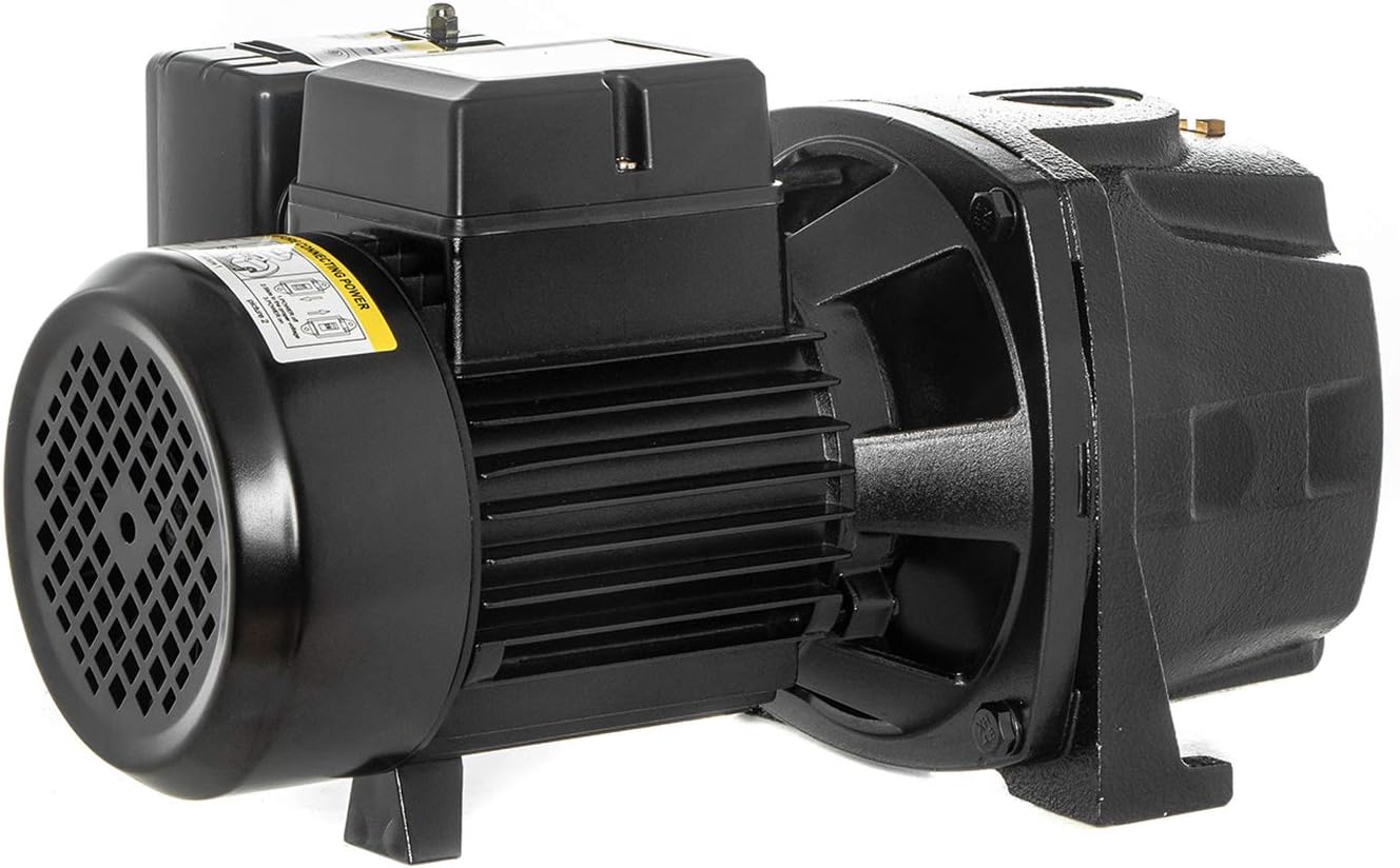 3/4 HP Cast Iron Convertible Jet Well Pump with Ejector Kit L726