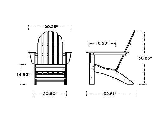 Slate Grey Adirondack Chair A5643