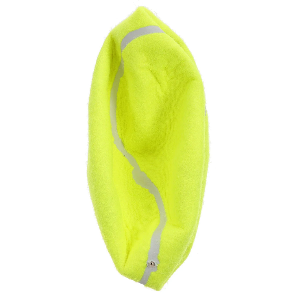 20cm Inflatable Flannel Tennis Ball Yellow Z655098