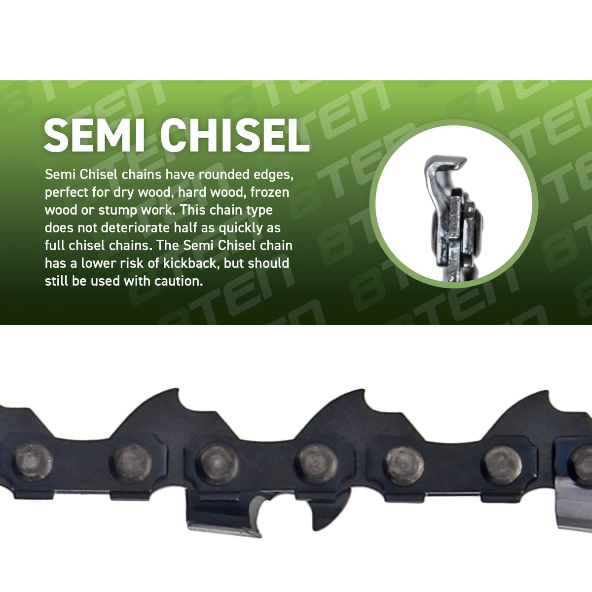 16 inch .050 3/8 Low Profile Chainsaw Chain 10 Pack O545