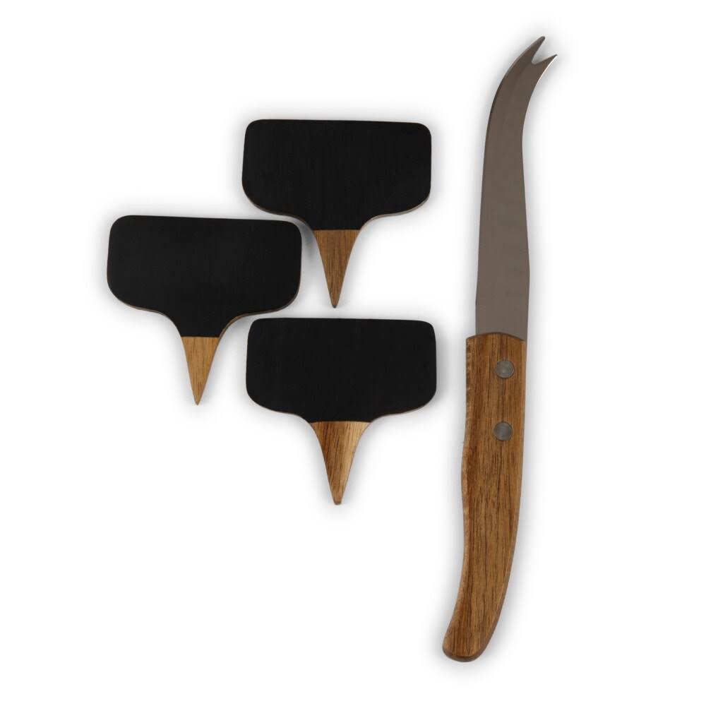 Acacia Cheese Board and Tools Set J533