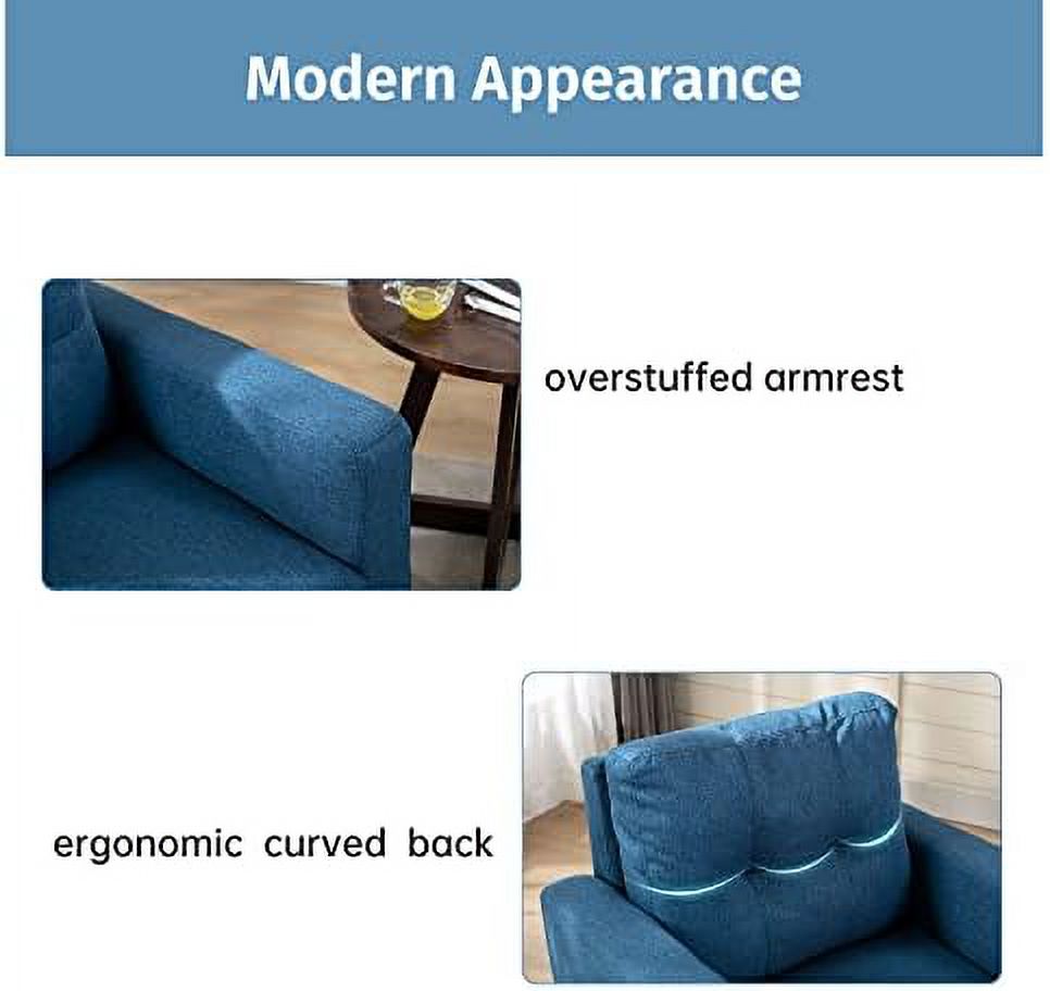 Yellow Upholstered Tufted Accent Chair Q36503