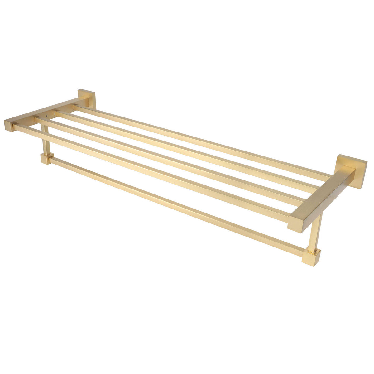 Gold Bathroom Towel Shelf Rack T16852