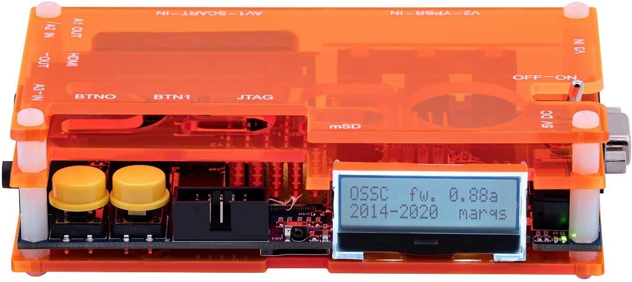 OSSC SCART Component VGA to HDMI Scan Converter v1.6 D6624
