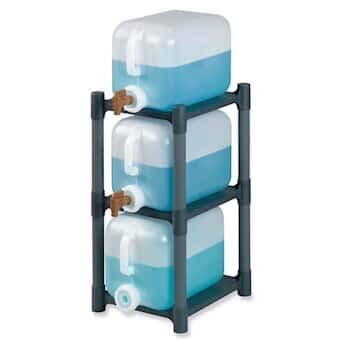 3 Shelf Polypropylene Carboy Rack J3978