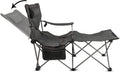 Mesh Folding Reclining Camping Chair with Carry Bag D911397