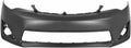 Primed Front Bumper Cover for 2012-2014 Toyota Camry W467