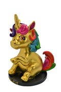 Luxury Resin Gold Lucky Money Bobblehead R4675