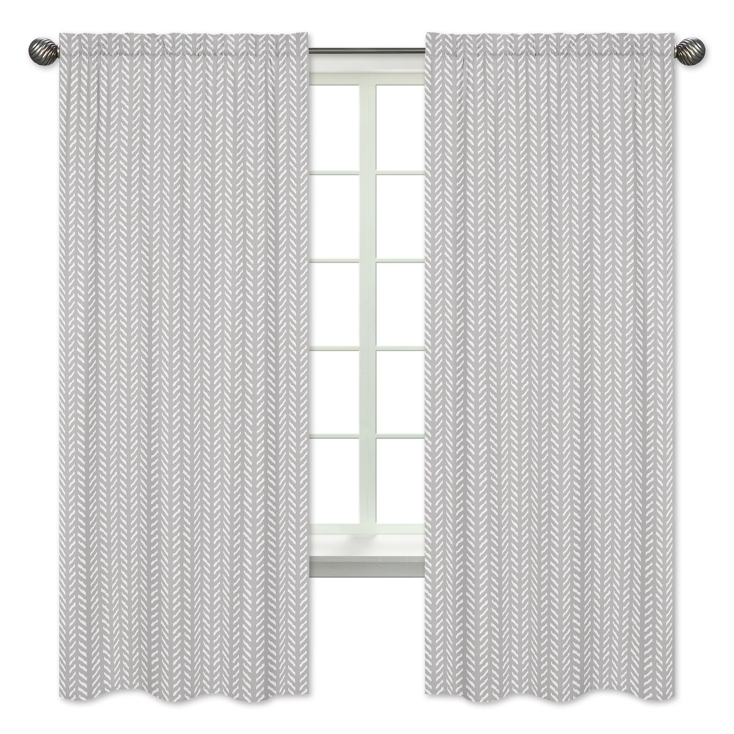 Rod Pocket Curtain Panels L14073
