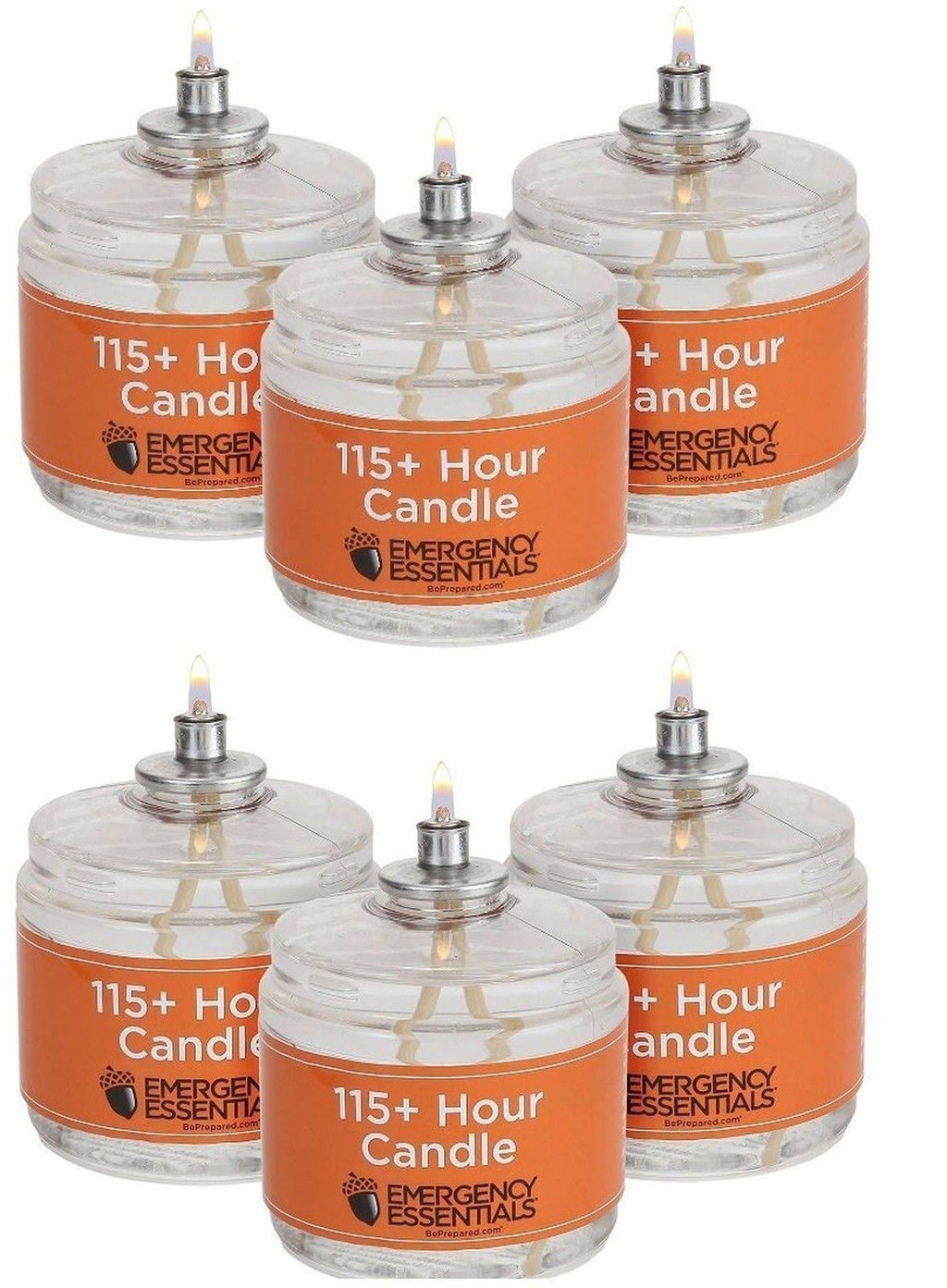 115 Hour Plus Emergency Candle Clear Mist - Pack of 6 Q439446