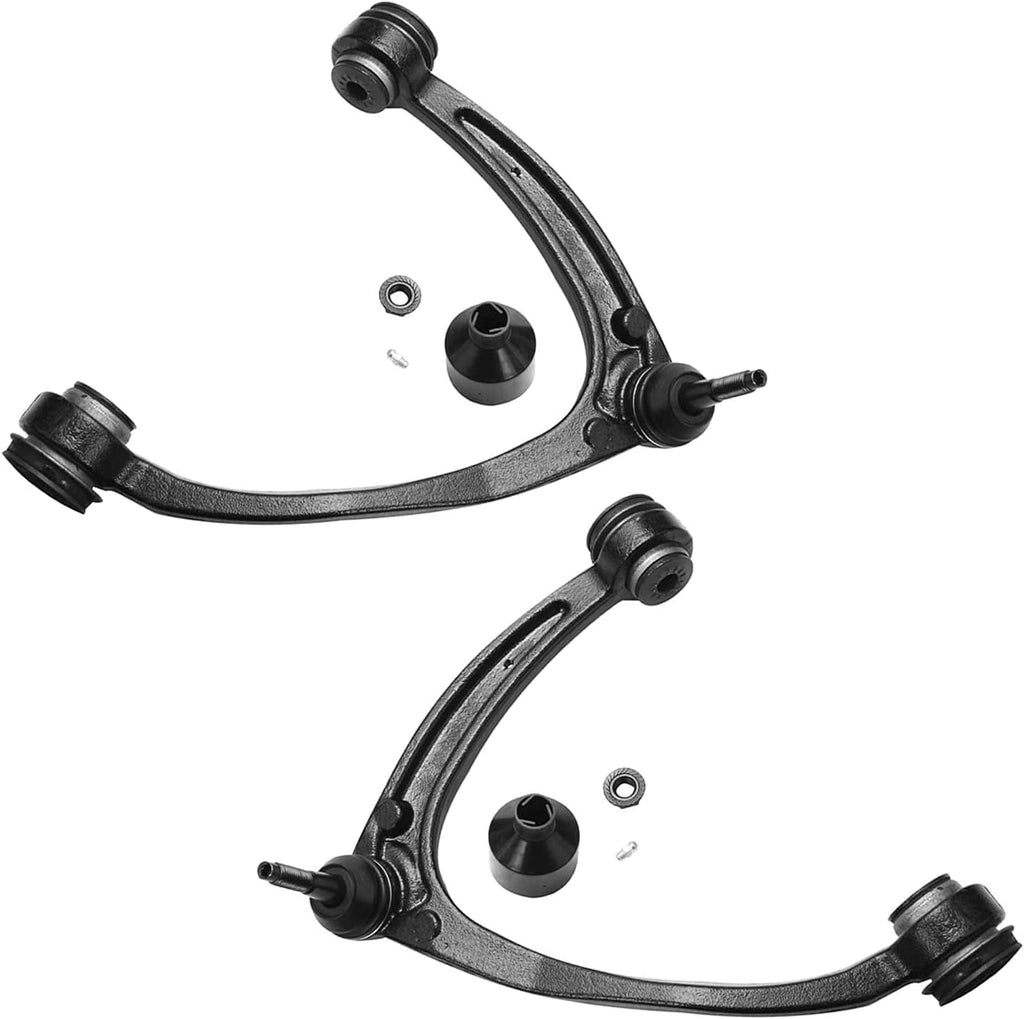 Front Upper Steel Control Arms Lower Ball Joints 4pc Set C40675