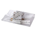 Clear 10 x 15 2 mil Layflat Poly Bags, 1000/Case U70143