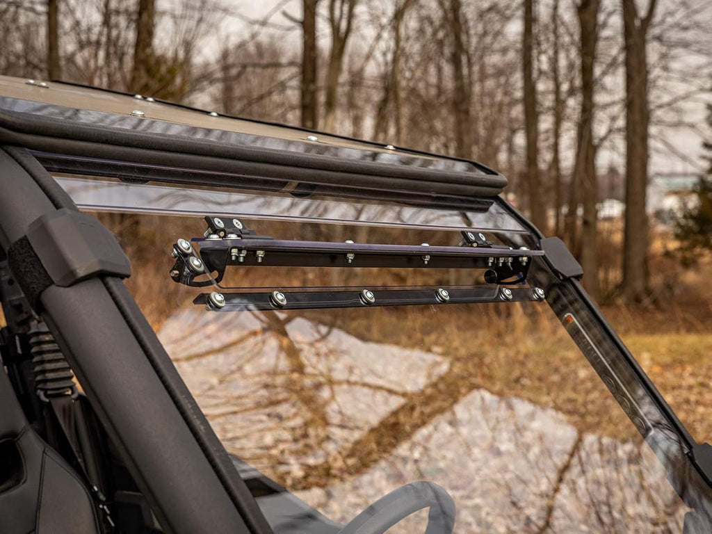 Heavy-Duty Scratch Resistant Full Vented Windshield, 1/4" Thick Polycarbonate B850