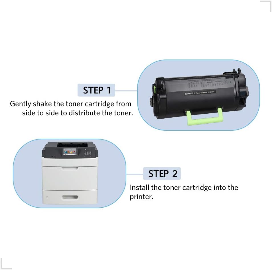 Black High Yield Toner Cartridge 1 Pack S1169