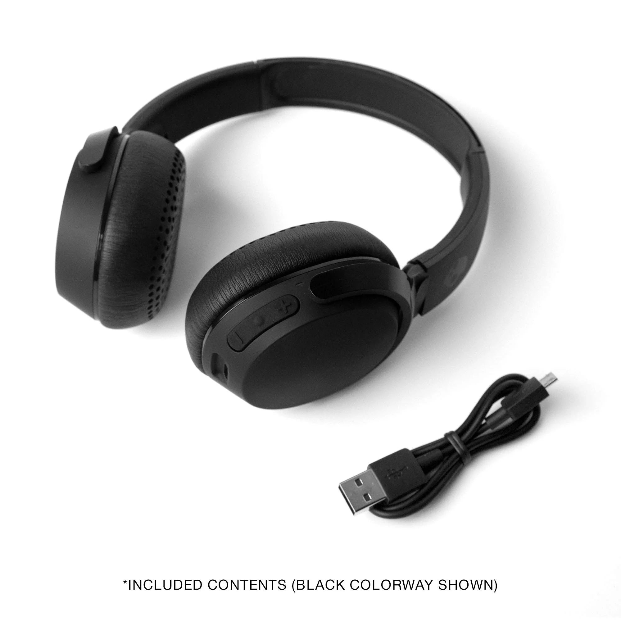 Grey On-Ear Wireless Headphones with Microphone V72435