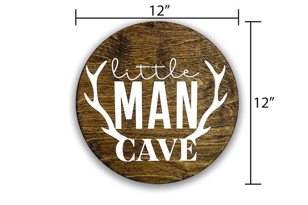 12 Wood Round Wall Sign Q151375