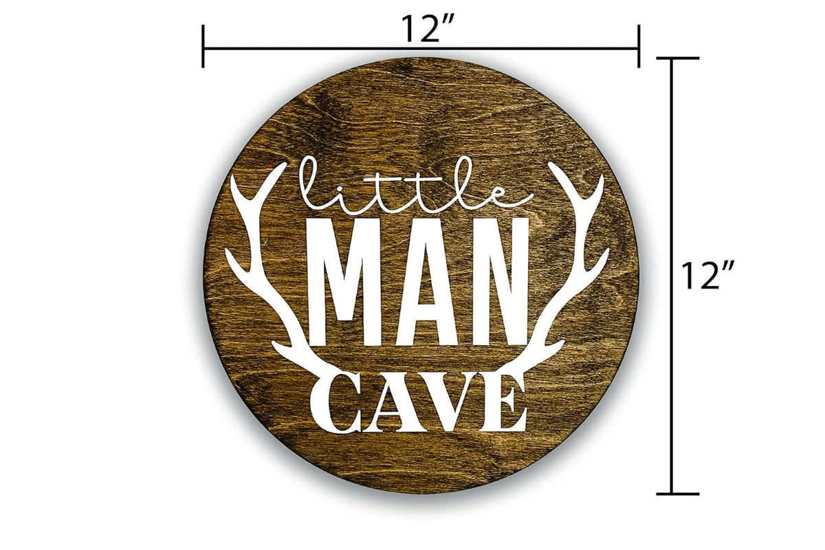 12 Wood Round Wall Sign Q151375