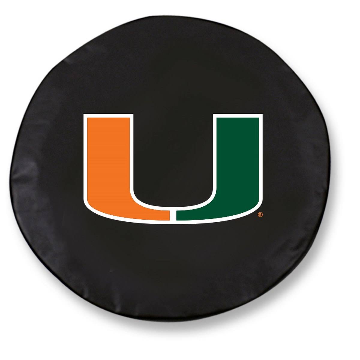 Black Vinyl Fitted Spare Car Tire Cover D98286