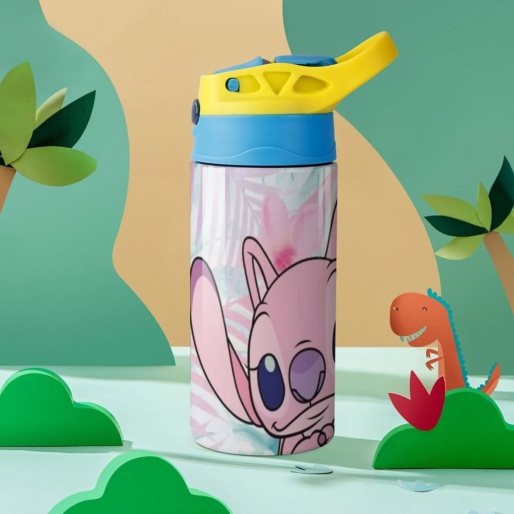 Stainless Steel Vacuum Insulated Water Bottle With Straw Q312490