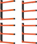 Metal Wall Mount Wood Storage Rack, Pack of 2 U230