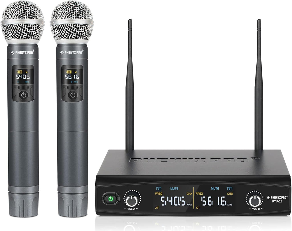 UHF Wireless Handheld Microphone System with Case G10609
