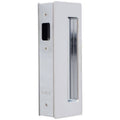 Non-Latching Passage Pocket Door Pull for 1-3/4 inch Door Bright Chrome D198