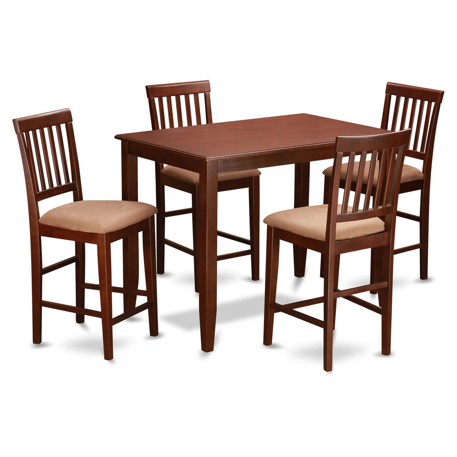 5 Piece Pub Table and 4 Stools B899