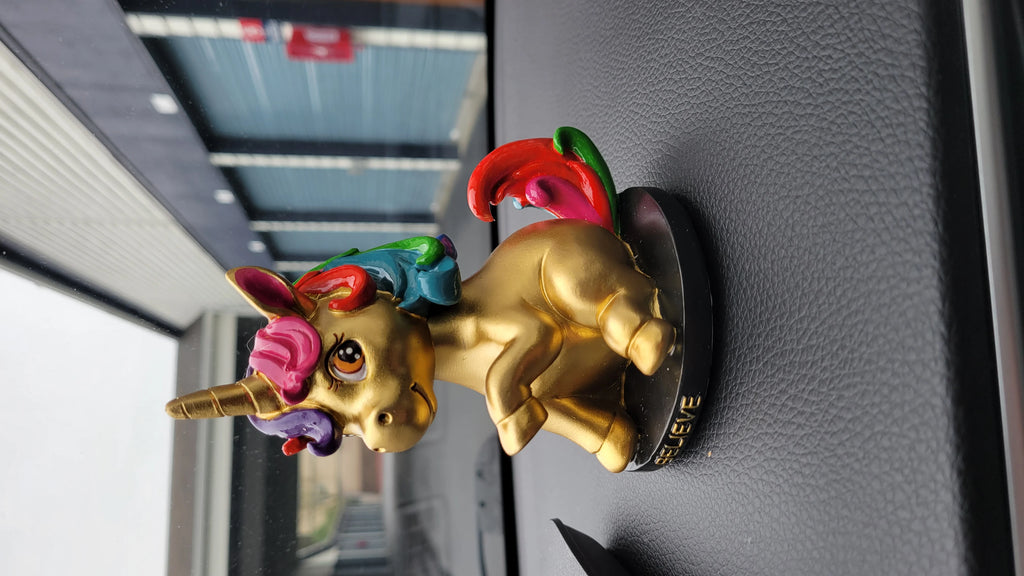 Luxury Resin Gold Lucky Money Bobblehead R4675