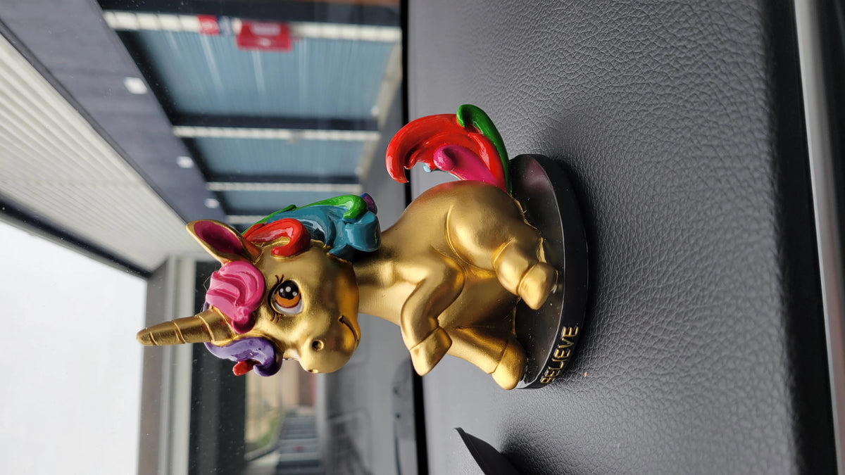 Luxury Resin Gold Lucky Money Bobblehead R4675