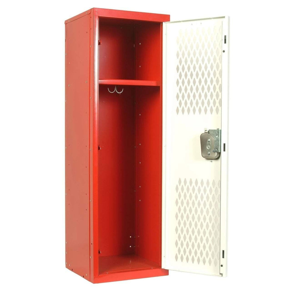 Red/White Single Tier Locker G595210