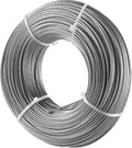 Stainless Steel 1/8"x 100ft Wire Rope 316 Marine Grade Braided Aircraft Cable H2512