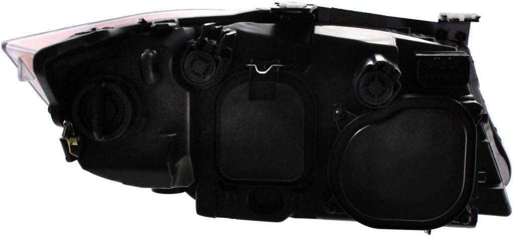 2006 BMW 325xi Headlight Assembly Passenger Side Black Housing T81185
